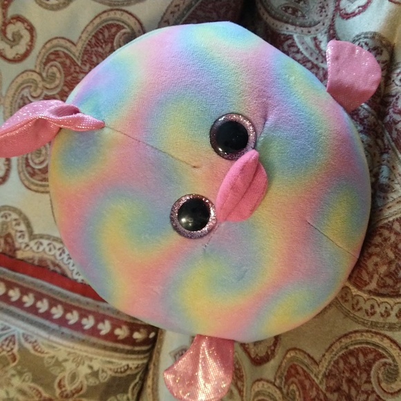 ๐ Ty Beanie Ballz Rainbow The Fish Figure ๐ - Picture 5 of 16